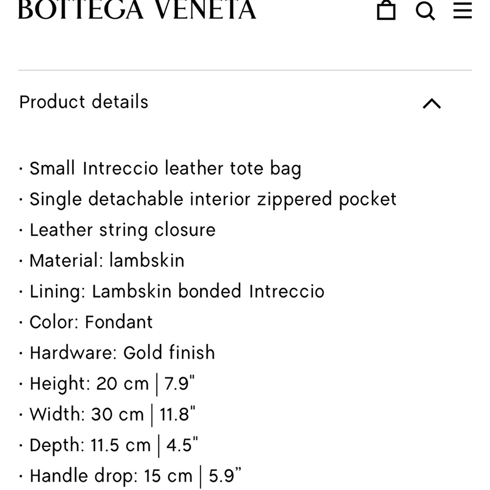 Bottega Venetta Acro medium bag - Picture 9 of 11